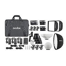 Комплект светодиодных осветителей Godox ML-KIT1 для видеосъемки