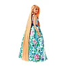 Кукла Barbie Экстра Fancy в цветочном платье HHN14, фото 3