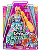 Кукла Barbie Экстра Fancy в цветочном платье HHN14, фото 6