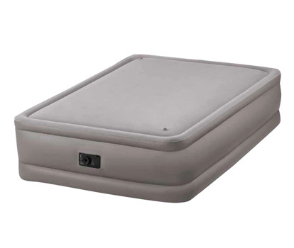 Кровать со встроенным насосом Queen Foam Top, 152x203x51 см, Intex 64468 - фото 1 - id-p34546983