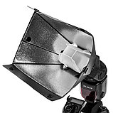 Отражатель Falcon Eyes SR-CA kit с рассеив. и сот. нас. для накамер. вспышки, фото 3