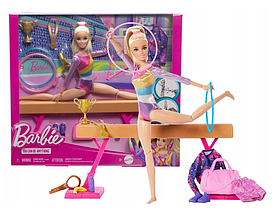 Кукла Barbie Гимнастка со спортивными аксессуарами HRG52