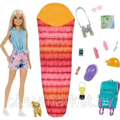 Набор игровой Barbie/Барби Малибу Кемпинг HDF73, фото 3