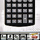 Калькулятор Rebell-SHC200N BX/RE-SHC208 BX, 8-разрядный, карманный, черный, арт.RE-SHC200N BX/RE-SHC208, фото 4