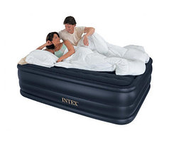 Кровать со встроенным насосом 152х203х56 см, Queen, Intex 66718