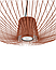 Подвесной светильник Nowodvorski 11494 Pumpkin L GU10 1x10W IP20 Terracotta, фото 7