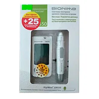 ГЛЮКОМЕТР BIONIME GM550 + 25 тест-полосок