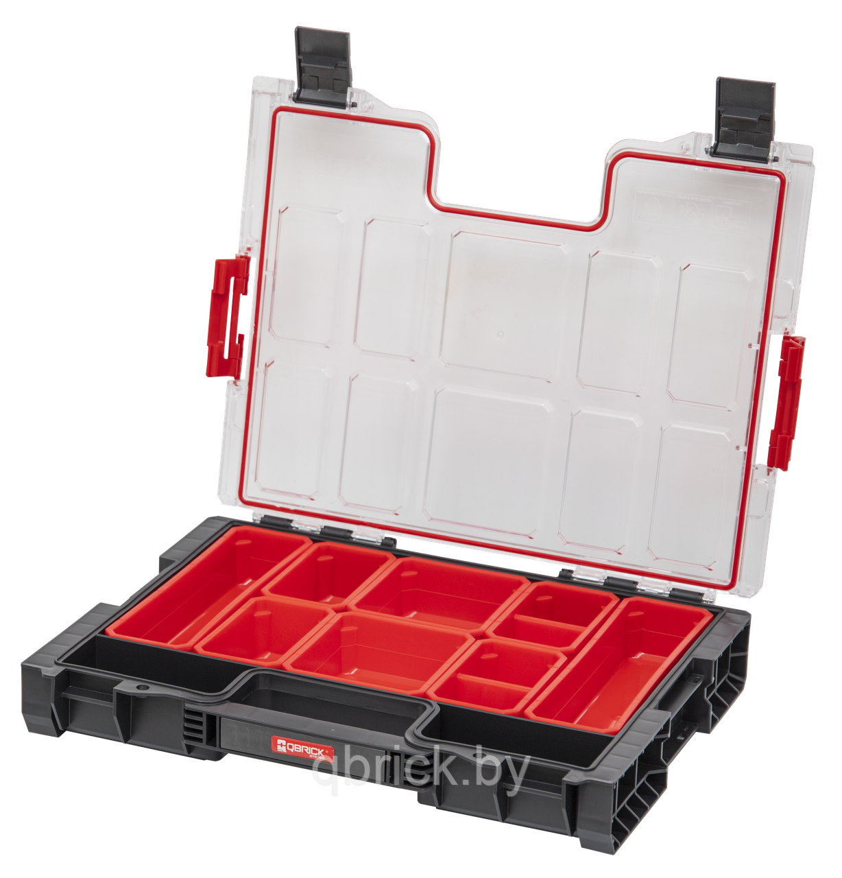Ящик для инструментов Qbrick System PRO Organizer 200, черный