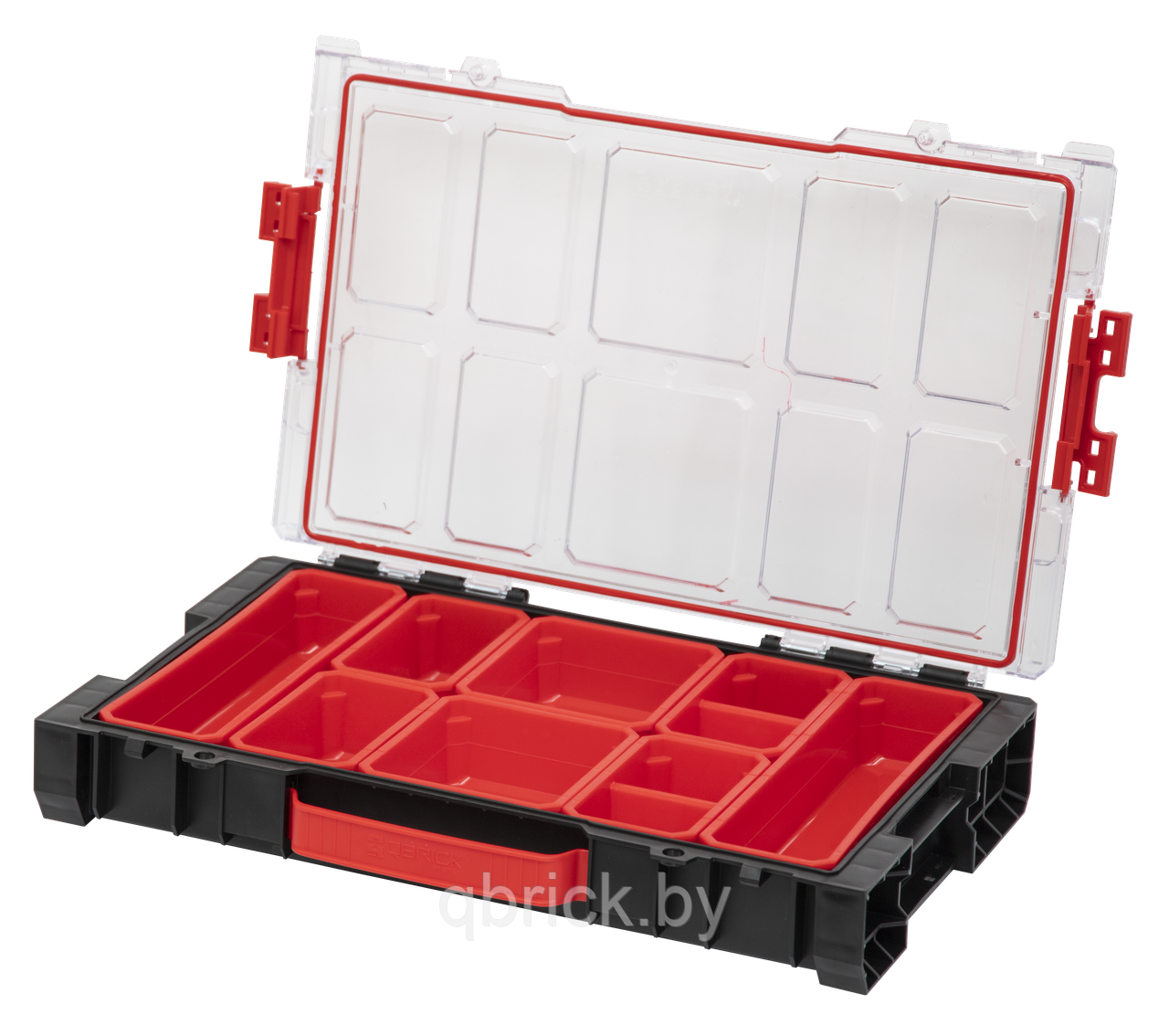 Ящик для инструментов Qbrick System PRO Organizer 100, черный