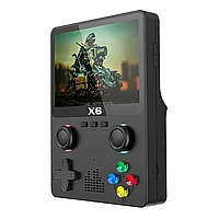 Портативная игровая консоль Game Console X6, 3,5-дюймовый IPS-экран 5000+ игр цвет : уточняйте