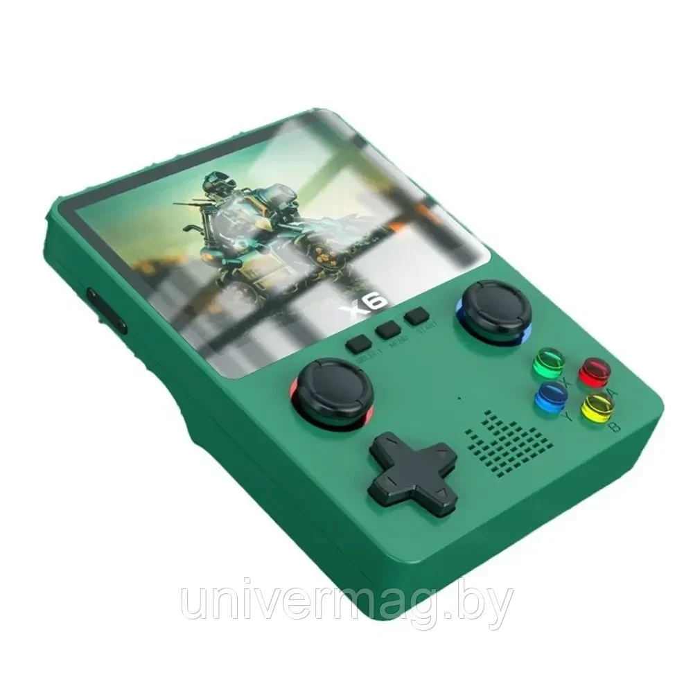 Портативная игровая консоль Game Console X6, 3,5-дюймовый IPS-экран 5000+ игр цвет : уточняйте - фото 2 - id-p233323137