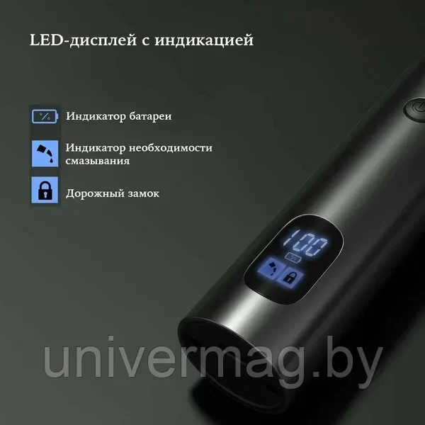 Машинка для стрижки волос RIWA RE-6510 Grey - фото 5 - id-p233323178