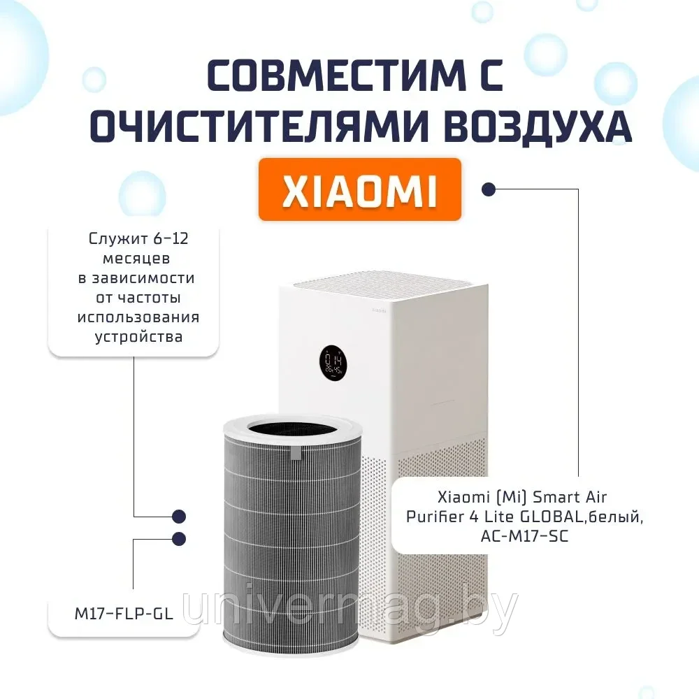 Фильтр Xiaomi Mi Smart Air Purifier 4 Lite M17-FLP B0262