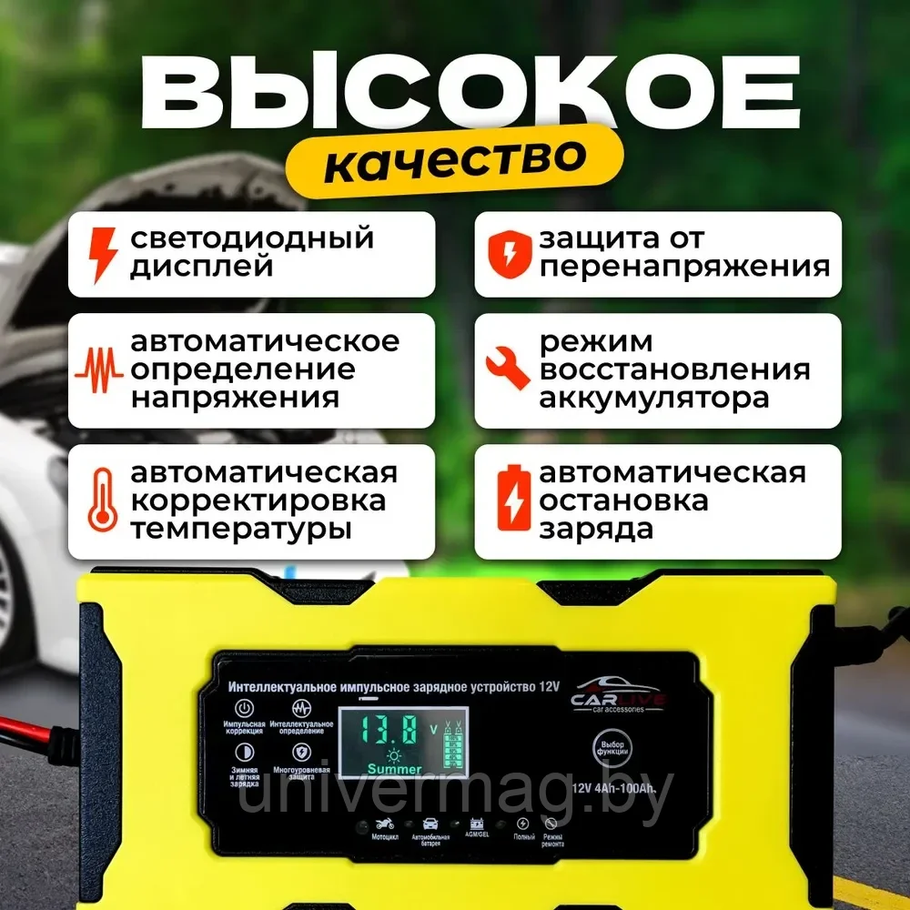 Зарядное устройство для автомобильных аккумуляторов Carlive UAP20 (12V10A ) D445