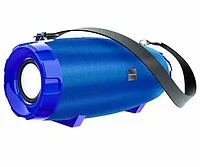 Колонка портативная Borofone BR14, Sports, пластик, Bluetooth, TF, AUX, USB, цвет: синий
