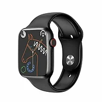 Смарт- часы HOCO Y12, пластик, bluetooth 5.0, IP67, (call version) цвет: чёрный