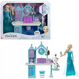 Игровой набор Mattel Магазин мороженого с куклой и аксессуарами HMJ48