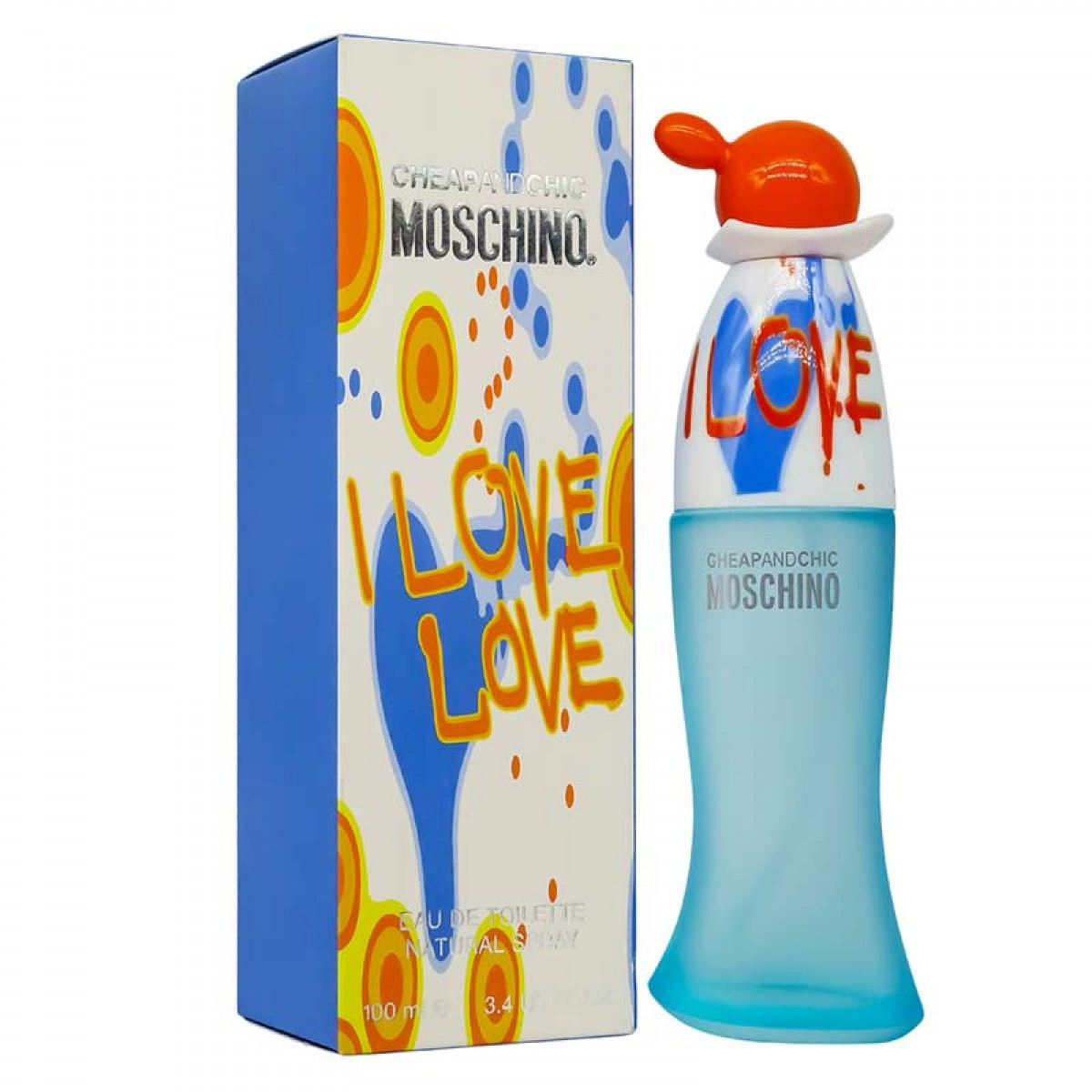 Moschino Cheap & Chic I Love Love / 100 ml (Москино Лав Лав)