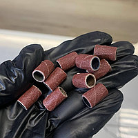 Насадки для фрезы "абразивные барабанчики" 10 штук абразивность 180