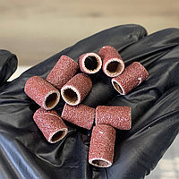 Насадки для фрезы "абразивные барабанчики" 10 штук абразивность 120