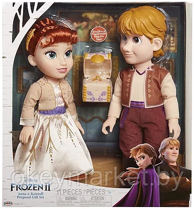 Набор кукол Анна и Кристофф Jakks Pacific, фото 3
