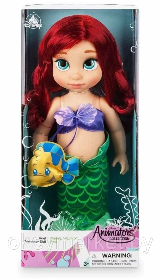Кукла Disney Animators' Collection Русалочка Ариэль 40 см - фото 6 - id-p233343036