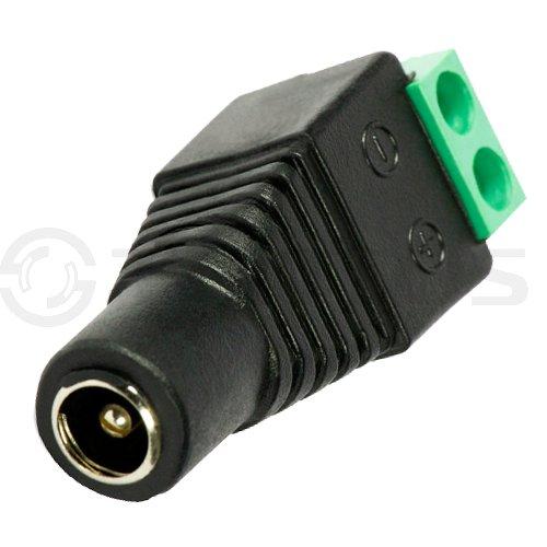 Разъем питания (мама) гнездо с клеммной колодкой