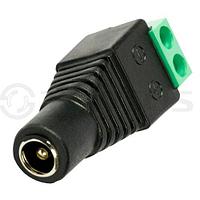 Разъем питания (мама) гнездо с клеммной колодкой