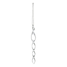 Набор ёлочных украшений Fancy icicles из коллекции New Year Essential, 6 шт., фото 3