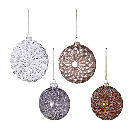 Набор ёлочных украшений Fancy icicles из коллекции New Year Essential, 6 шт., фото 2