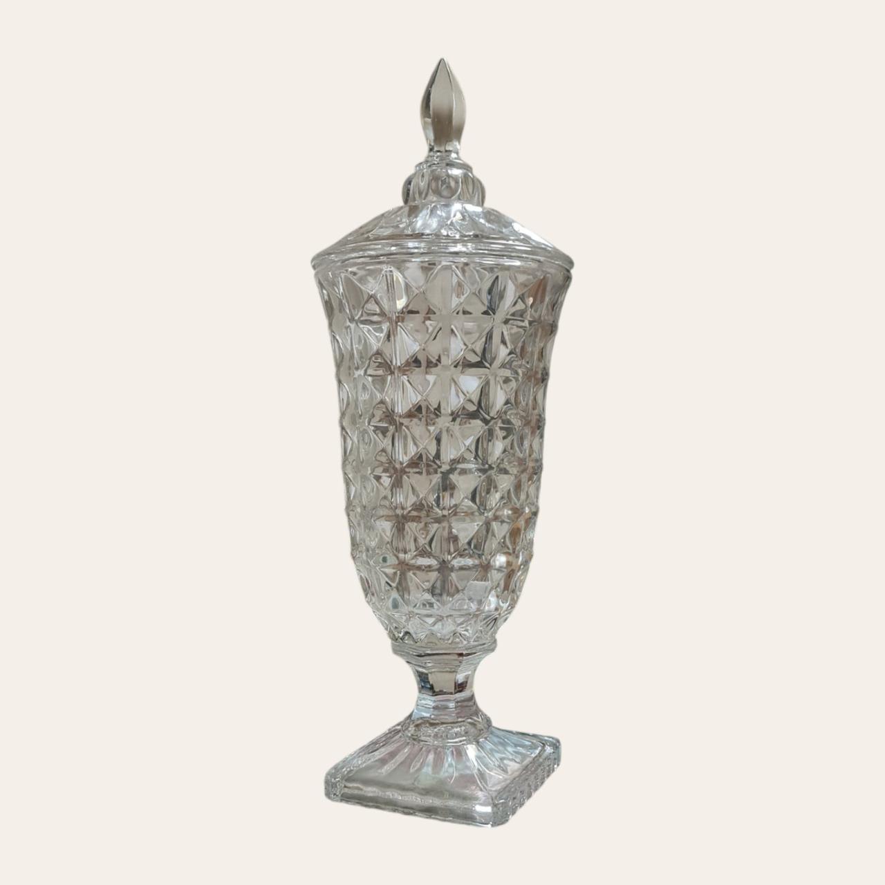 1500 СТЕКЛЯННАЯ БАНКА ЛИМОНАДНИК-КУБОК С КРАНИКОМ