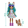 Игровой набор Enchantimals Друзья малыши Корги Криция  HLK86, фото 3
