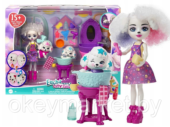 Игровой набор Mattel Enchantimals Салон красоты HHC20, фото 2