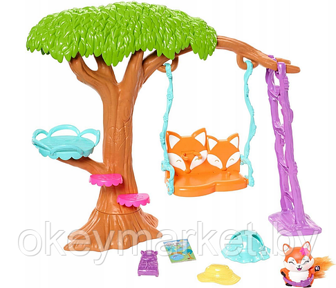 Игровой набор Mattel Enchantimals Кукла со зверюшкой Лиса Фелисити FRH45, фото 2