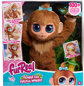 Интерактивная игрушка FurReal Мягкая обезьяна Peanut Monkey 28113