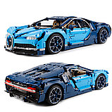 Конструктор гоночная машина Bugatti Chiron 2054 детали аналог лего, фото 4