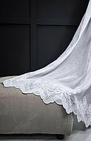 Тюль Лен Белый, фото 2