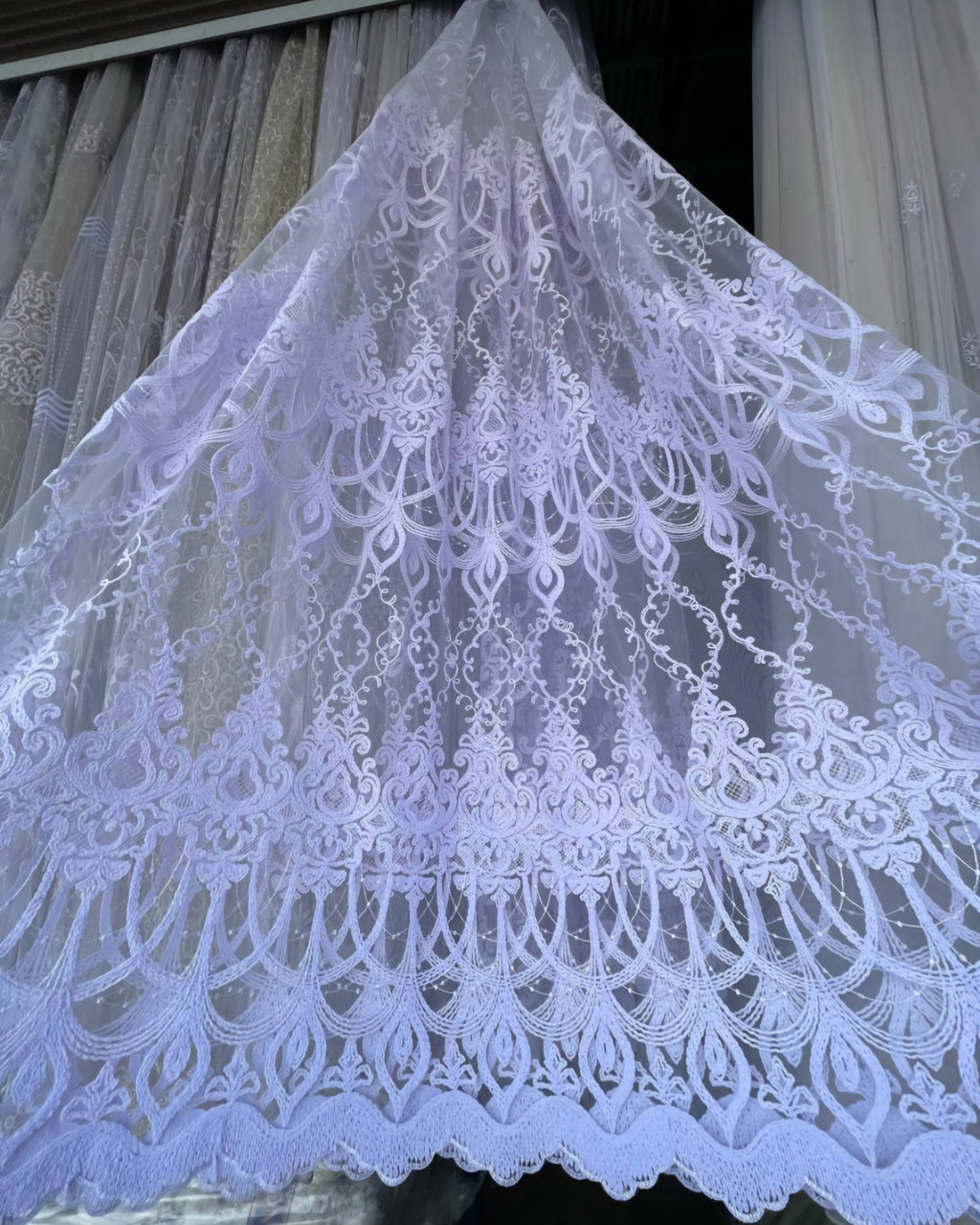 Тюль Корд шенил