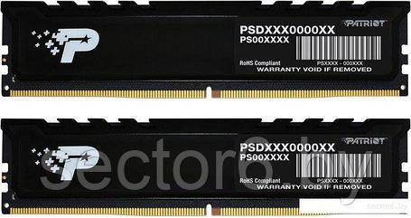 Оперативная память Patriot Signature Premium 2x16ГБ DDR5 5600МГц PSP532G5600KH1, фото 2