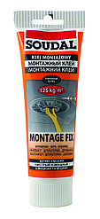 Клей монтажный Soudal Montage Fix белый 250гр