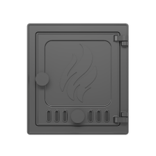 Дверка АСТОН печная ДТ-4 (Антрацит), фото 2