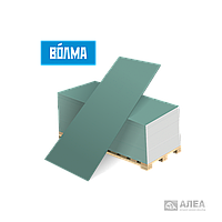 Гипсокартоновая плита Волма влагостойкая 12,5*1200*2500 мм