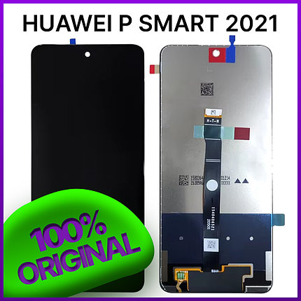 Экран Huawei P Smart 2021 Original 100% (DNN-LX9, PPA-LX1) c тачскрином, черный, фото 2