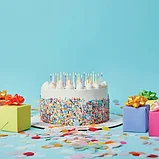 Набор свечей для торта ЗОЛОТАЯ СКАЗКА в блистере 154 шт, фото 4