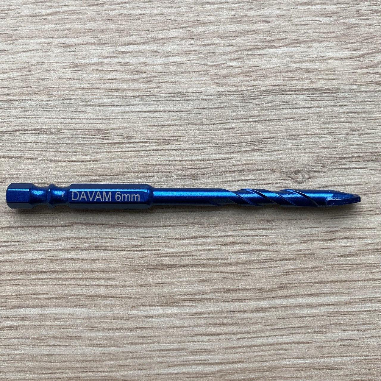 Сверло по керамограниту DIAMAX HEX-9 EXPERT HARD CERAMIC DRILL, 6 мм
