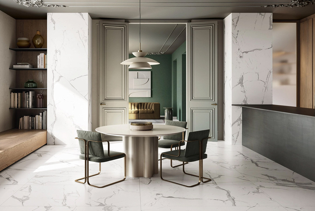 Stellaris Statuario White - Стелларис Статуарио Уайт