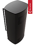 Cnальная печь высокая Kratki AB ENYO R 5,5 кВт Ø 100/150 черная обшивка Thermotec, фото 4