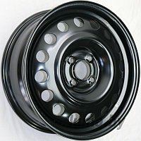 Штампованный диск Евродиск 64A36C ED Black 6x15 4x100 ET36 DIA60,1