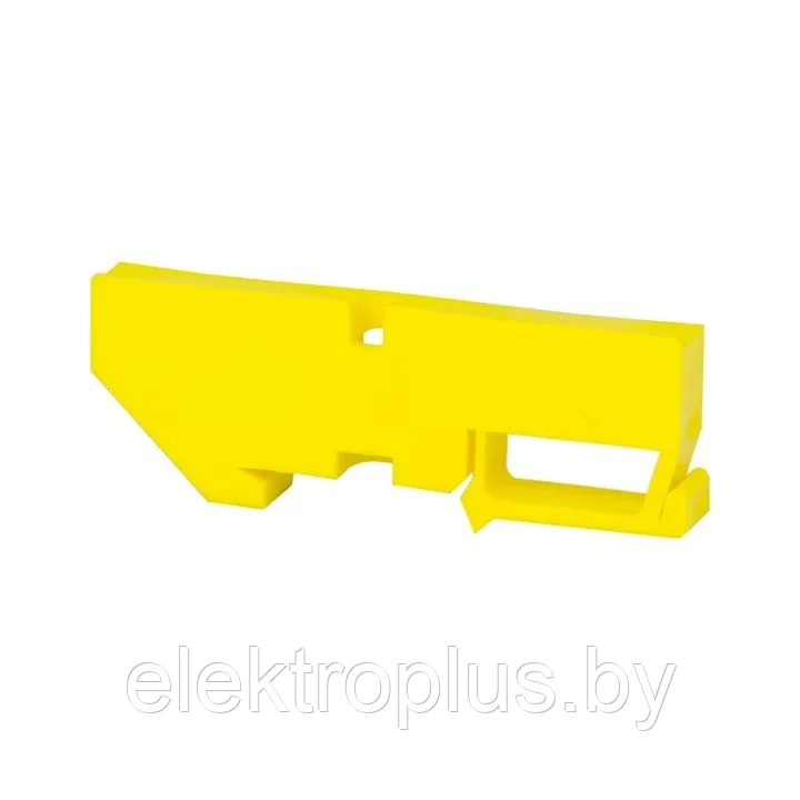 Изолятор на DIN-рейку желтый EKF PROxima