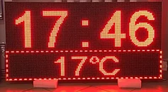 Светодиодные табло "Электронные Часы" 7